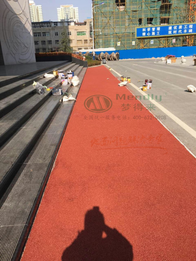 航天五一〇所 玛曲彩色路面